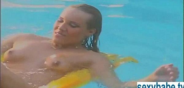  Amazing pornstar babes in the pool